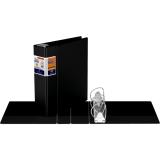 Davis Group Deluxe QuickFit&reg; Heavy Duty D-Ring Binder 3" Black