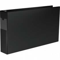 Davis Group Deluxe Heavy Duty Spreadsheet D-Ring Binder 2" Black