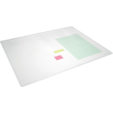 DURABLE Duraglas Desk Pad 19-1/4"x25-1/2" Transparent