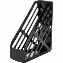 Deflecto&reg; Antimicrobial Magazine File Black