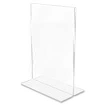 Deflecto&reg; Classic Image&reg; Double-Sided Sign Holder Portrait 5"x7"
