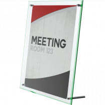 Deflecto&reg; Superior Image&reg; Beveled Edge Sign Holder Flat 5"x7