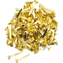 DBLG Paper Fasteners 1" Brass 100/box