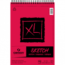 Canson&reg; XL&reg; Sketch Pad 9"x12" 100 sheets/pad