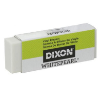 Dixon&reg; White Pearl&reg; Latex-Free Vinyl Eraser Medium *SINGLE*