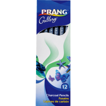 Prang&reg; Charcoal Pencils Medium 12/box