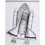 Prang&reg; Charcoal Pencils Medium 12/box