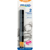 Prang&reg; Charcoal Pencils Medium and Soft 2/pkg