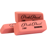 Dixon&reg; Pink Pearl&reg; Erasers Medium 24/box