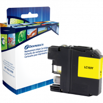 Dataproducts&reg; Remanufactured Inkjet Cartridge (Brother LC103XL) Yellow