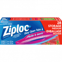Ziploc&reg; Storage Bags Medium 28/box