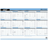 Day-Timer&reg; Reversible Flexible Vertical/Horizontal Planner 24"x36" Bilingual