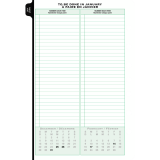Day-Timer&reg; Refill Daily Desk Size 2 Page Per Day Bilingual