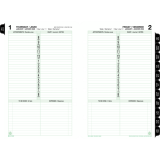 Day-Timer&reg; Refill Daily Desk Size 1 Page Per Day Bilingual