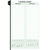 Day-Timer&reg; Refill Daily Desk Size 1 Page Per Day Bilingual