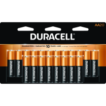 Duracell&reg; CopperTop&reg; Batteries "AA" 20/pkg