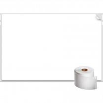 DYMO&reg; LabelWriter&reg; Large Shipping Labels 4"x6" 220/roll