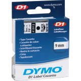 DYMO&reg; D1&trade; Polyester Replacement Tape 3/8" Black on White