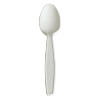 Eco Guardian 6" Medium Weight Teaspoons 50/Pkg