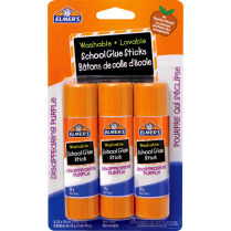 Elmers&reg; Washable School Glue Sticks 20g 3/pkg