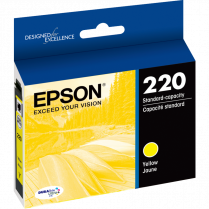 Epson&reg; 220 Inkjet Cartridge Yellow