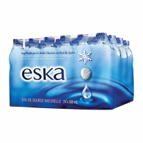 Eska Natural Spring Bottled Water 500ml x 24/pkg