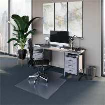 ES Robbins&reg; EverLife&reg; Chair Mat Low Pile with Lip 36" x 48"
