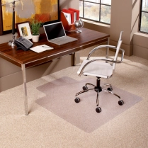 ES Robbins&reg; EverLife&reg; Chair Mat Low Pile with Lip 36" x 48"