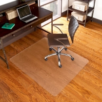 ES Robbins&reg; EverLife&reg; Medium Weight Chair Mat Hard Floor 46" x 60"