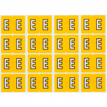 Pendaflex&reg; Labels E Yellow 240/pkg