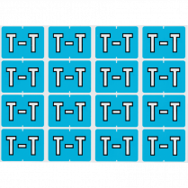 Pendaflex&reg; Labels T Light Blue 240/pkg