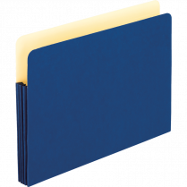 Pendaflex&reg; Coloured File Pocket 3-1/2" Expansion Letter Blue