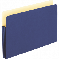 Pendaflex&reg; Coloured Pocket 3-1/2" Expansion Legal Blue