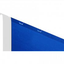 Pendaflex&reg; Reversaflex&reg; Molded Tabs 3-1/2" Clear 25/box