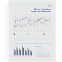 Oxford&reg; Page Protectors Matte 3 mil Letter 100/box