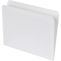 Pendaflex&reg; Straight Cut Reversible File Folders Letter Ivory 100/box
