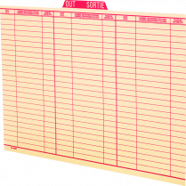 Pendaflex&reg; Out Guides Bilingual Legal