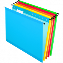 Pendaflex&reg; SureHook&reg; Hanging Folders Letter Assorted Colours 20/box