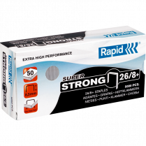 Rapid&reg; High Capacity Staples 5/16" 50 sheets 210 staples per strip 5,000 staples/box