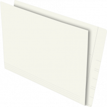 Pendaflex&reg; Shelf File Folders w/Reinforced Tab Legal Ivory 100/box