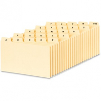 Oxford Index Card File Guides 3"x5" A-Z