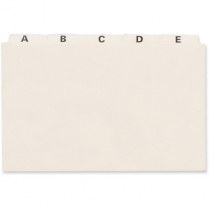 Oxford Index Card File Guides 5"x8" A-Z