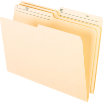 Pendaflex&reg; Reversible File Folders Legal Manila 10/pkg