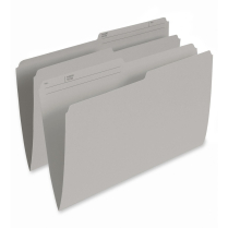 Pendaflex&reg; Coloured File Folders Legal Grey 25/pkg