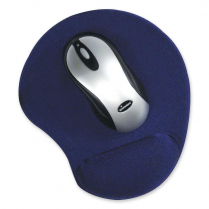 Exponent Mouse Pad With Gel Wrist Blue