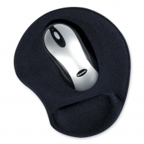 Exponent Mouse Pad With Gel Wrist Black
