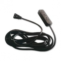 Exponent&reg; Office Equipment Extension Cord 14.7' Black