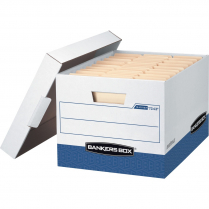 Bankers Box&reg; R-Kive&reg; FastFold Storage Boxes Blue *Single*