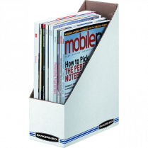 Fellowes&reg; Stor/File&trade; Magazine File White