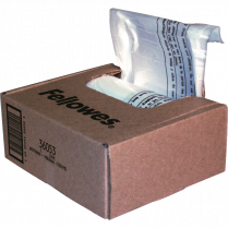 Fellowes&reg; PowerShred&reg; Shredder Bags 24"x9"x26" 100/roll